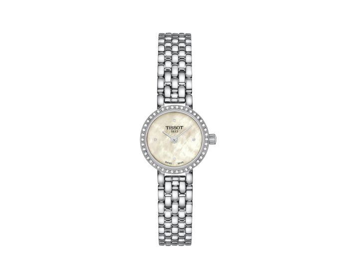 Tissot Lovely Round Mother of Pearl Diamond Bezel Watch