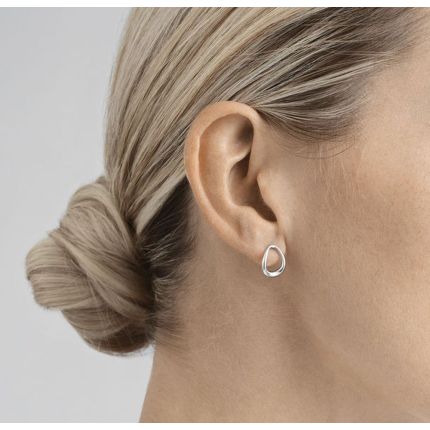 Georg Jensen Offspring Earrings, Sterling Silver