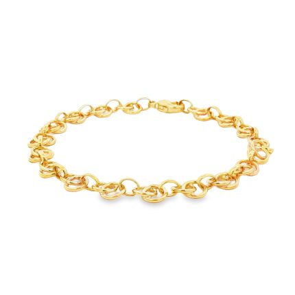 9ct Yellow Sienna 6 7.5"/19cm