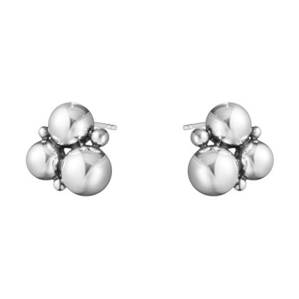 Georg Jensen Moonlight Grapes Earrings, Oxidised Sterling Silver