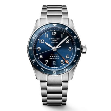 Longines Spirit Automatic Blue Zulu Time 42mm L3.812.4.93.6