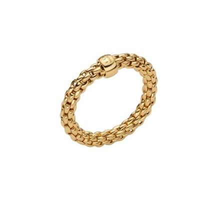 Fope Flex'It Essentials 18ct Yellow Gold Ring