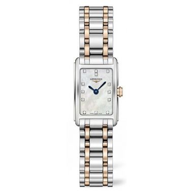 Longines DolceVita Steel and Rose 27mm