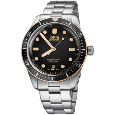 Oris Divers Sixty-Five Bracelet Watch 40mm
