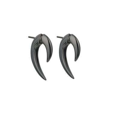 Shaun Leane Silver Black Rhodium Talon Earrings