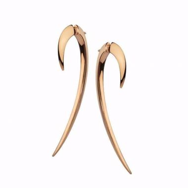 Shaun Leane Rose Gold Vermeil Large Hook Earrings