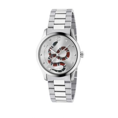 GUCCI G-Timeless Steel Snake Dial 38mm