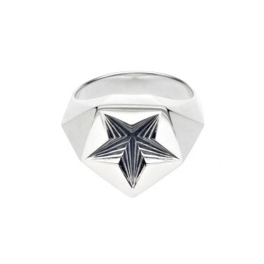 Shaun Leane Silver Star Signet Ring