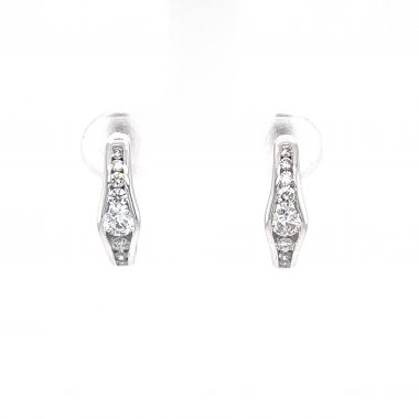 Diamond 0.50ct Hoop 18ct Earrings