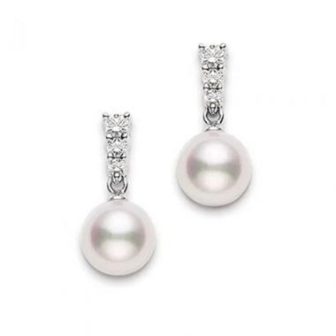 Mikimoto Morning Dew Earrings - Akoya