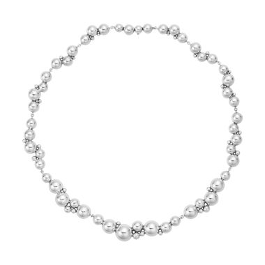Georg Jensen Moonlight Grapes Necklace, Sterling Silver