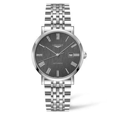 Longines Elegant Collection Automatic Date Grey 41mm L8.115.4.67.6