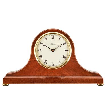 Comitti The Regency Napoleon Mahogany Mantel Clock - Quartz