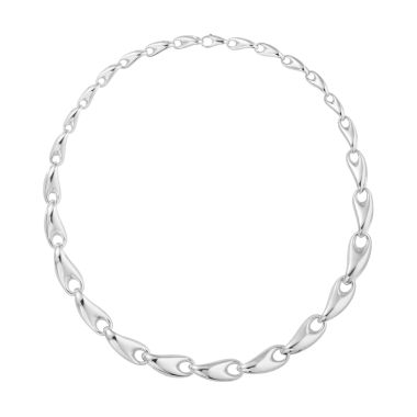 Georg Jensen Reflect Graduated Necklace, Sterling Silver