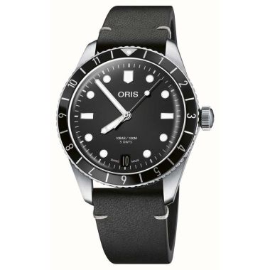 Oris Divers Sixy-Five 12Hr Calibre 400 Black Strap Watch 40mm