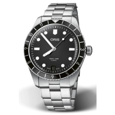 Oris Divers Sixy-Five 12Hr Calibre 400 Stainless Steel Watch 40mm
