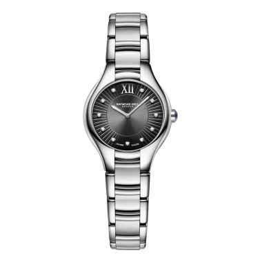 Raymond Weil Noemia Ladies Grey Diamond Dial Watch 24mm