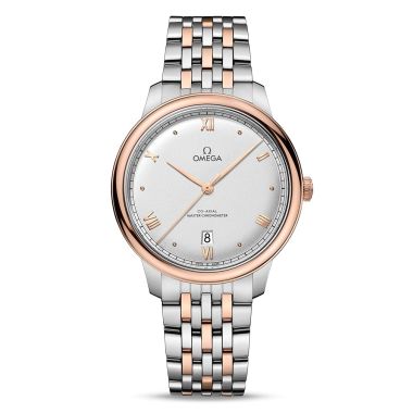 Omega De Ville Prestige Co-Axial Master Chronometer Watch 40mm, Steel on Sedna™ Gold 434.20.40.20.02.001