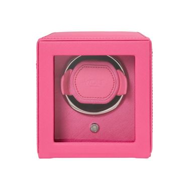Wolf Cub Single Watch Winder Pink With Cover