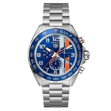 Tag Heuer Formula 1 X Gulf Special Edition 43mm Watch CAZ101AT.BA0842