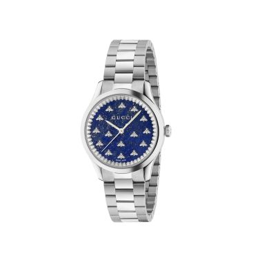 GUCCI G-Timeless Blue Lapis Watch, 32mm YA1265043