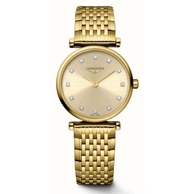 Longines La Grande Classique Diamonds Yellow Gold 24mm Watch L42092378