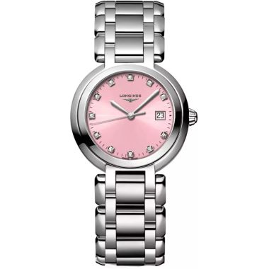 Longines Primaluna Pink Diamond Dial 30mm Watch L81224996