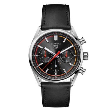 Tag Heuer Carrera Automatic Chronograph Black 42mm Watch CBN201C.FC6542