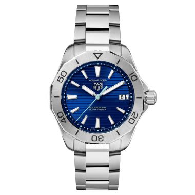 Tag Heuer Aquaracer Professional 200 Solargraph Steel Blue 40mm Watch WBP1113.BF0000
