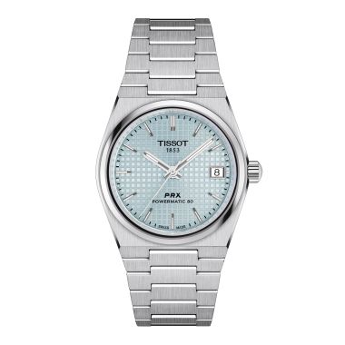 Tissot PRX Powermatic 80 Ice Blue 35mm Watch T1372071135100
