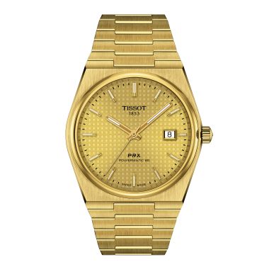 Tissot PRX Powermatic 80 Gold 40mm Watch T1374073302100