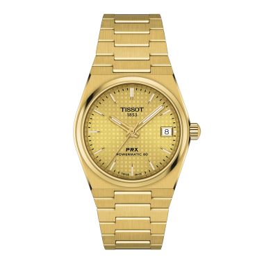 Tissot PRX Powermatic 80 Gold 35mm Watch T1372073302100