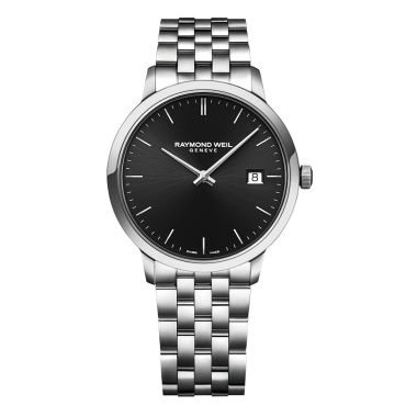 Raymond Weil Toccata Steel Black 39mm Watch