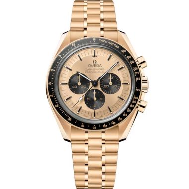 Omega Speedmaster Moonwatch Professional Master Chronometer Chronograph 42mm Moonshine™ gold with Moonshine™ gold Dial 310.60.42.50.99.002