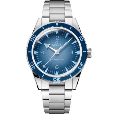 Omega Seamaster 300 Summer Blue Co-Axial Master Chronometer 41mm Watch