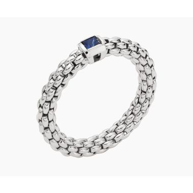 Fope Souls Flex'it Ring with Blue Sapphire