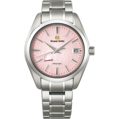Grand Seiko 'Pink Snowflake' Spring Drive 20th Anniversary Limited Edition 41mm Watch SBGA497