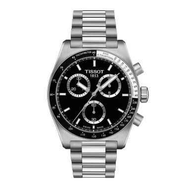 Tissot PR516 Black Chronograph 40mm Watch T1494171105100