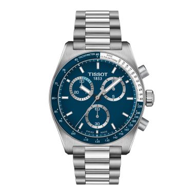 Tissot PR516 Blue Chronograph 40mm Watch T1494171104100