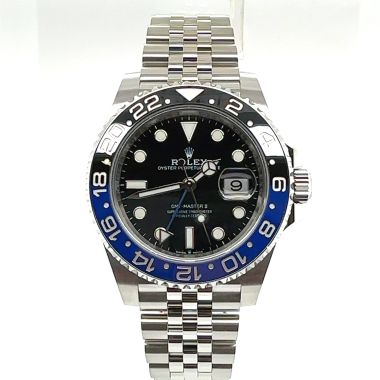 Rolex GMT-Master II Black & Blue Ceramic 40mm Watch 126710BLNR