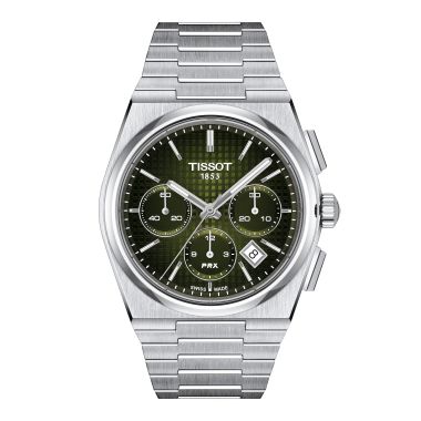 Tissot PRX Automatic Chronograph Green Watch 42mm T1374271109100