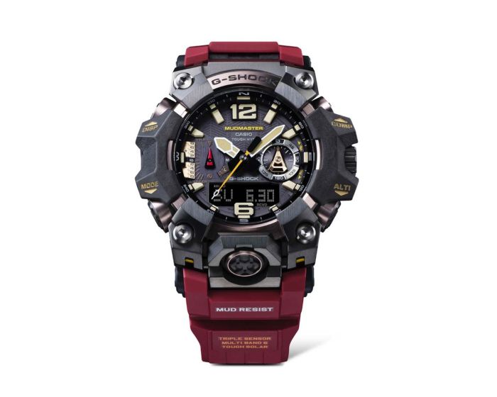 G-SHOCK New Mudmaster Carbon Core Red Watch GWG-B1000-1A4ER