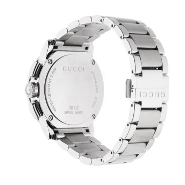 Gucci G-Chrono Mens Bracelet Watch Black Dial 44mm