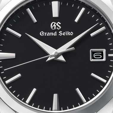 Grand Seiko Heritage Black Quartz 37mm Watch SBGX261