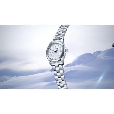Grand Seiko Heritage Baby Snowflake Quartz 28.9mm Watch STGF359