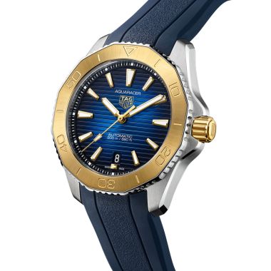Tag Heuer Aquaracer Professional 200 Automatic Steel & Yellow Gold 40mm Watch WBP2150.FT6210