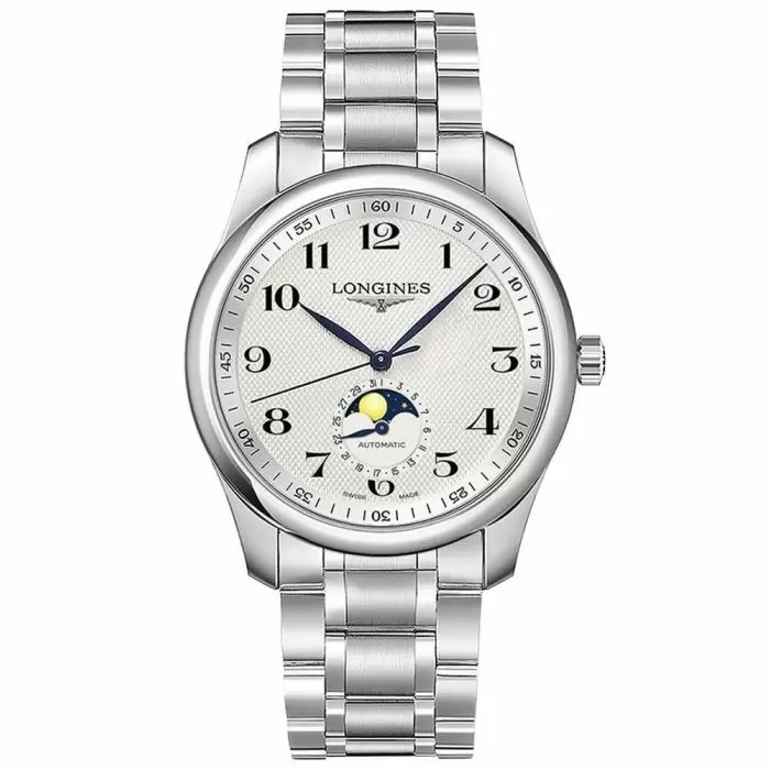 LONGINES MASTER COLLECTION MOONPHASE STEEL 40MM