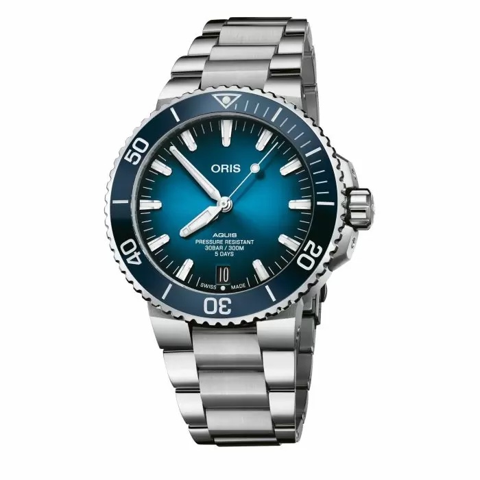 ORIS AQUIS DATE CALIBRE 400 BLUE WATCH 41.5MM