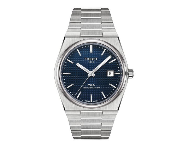 tissot prx powermatic blue dial